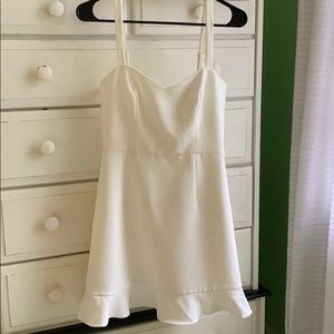 Women’s dress White/light ivory in  color
